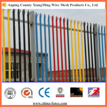 High Quality "W" "D" Type Powder Coating Palisade Fence